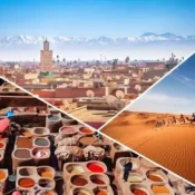 Luxury Sahara desert camp Morocco